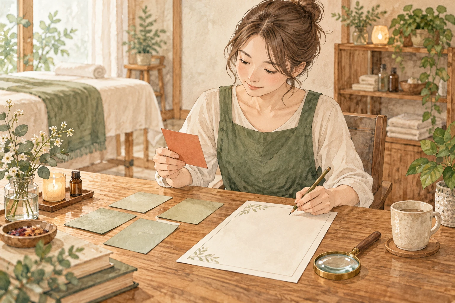 確認できた不便を一つだけ選び案内を直す説明用イラスト